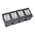 thumbnail image 1 of L-ink 4 Pack Compatible HP 27 Black Ink Cartridge (C8727AN), 1 of 1