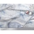 thumbnail image 2 of Soimoi Satin Silk Fabric Elephant & Wheel Panel Print Sewing Fabric Yard 42 Inch Wide, 2 of 3