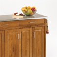thumbnail image 2 of Homestyles Chariot de Cuisine Roulant en Bois Marron, 2 of 14