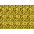 thumbnail image 1 of Ahgly Tapis Rectangulaire Lavable en Machine Intérieur Transitionnel Jaune Foncé Vert, 2 Pieds x 5 Pieds, 1 of 7