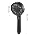 thumbnail image 2 of WIFKLSIIPG Marvulur Showerhead Powerful Mist Massage Head High Pressure 5 Spray Mode Showerhead Shower Head High Pressure with 78 and 60 Inch Hose & Adjustable Bracket, 2 of 2