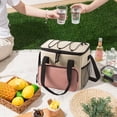 thumbnail image 4 of Sac-repas Isotherme Imperméable, Sangle Ajustable Portable, Rangement pour Aliments Congelables, Polyester Durable, pour Voyage Travail, Garde les Aliments Froids, Sac de Pique-Nique Écologique., 4 of 9