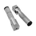 thumbnail image 3 of QualitChoice 2Pcs Motorcycle Footpegs Easy Installation Wear Resistant Footrests Replaces Silver 12.1x2.4cm, 3 of 5