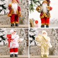 thumbnail image 4 of Décorations de Fête de Noël Adorables Support Poupée Père Noël Ornement Cadeau, 4 of 8