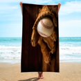 thumbnail image 4 of LSLJS Beach Towel Summer Beach Essentials Microfiber Beach Towels Super Lightweight Colorful Bath Towel Sandproof Beach Blanket Multi-Purpose Towel for Travel Swimming Pool 30x60 Inch, 4 of 9