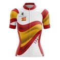 thumbnail image 1 of Chandail de Cyclisme pour Femmes avec Drapeau de l'Espagne - TTP, 1 of 3