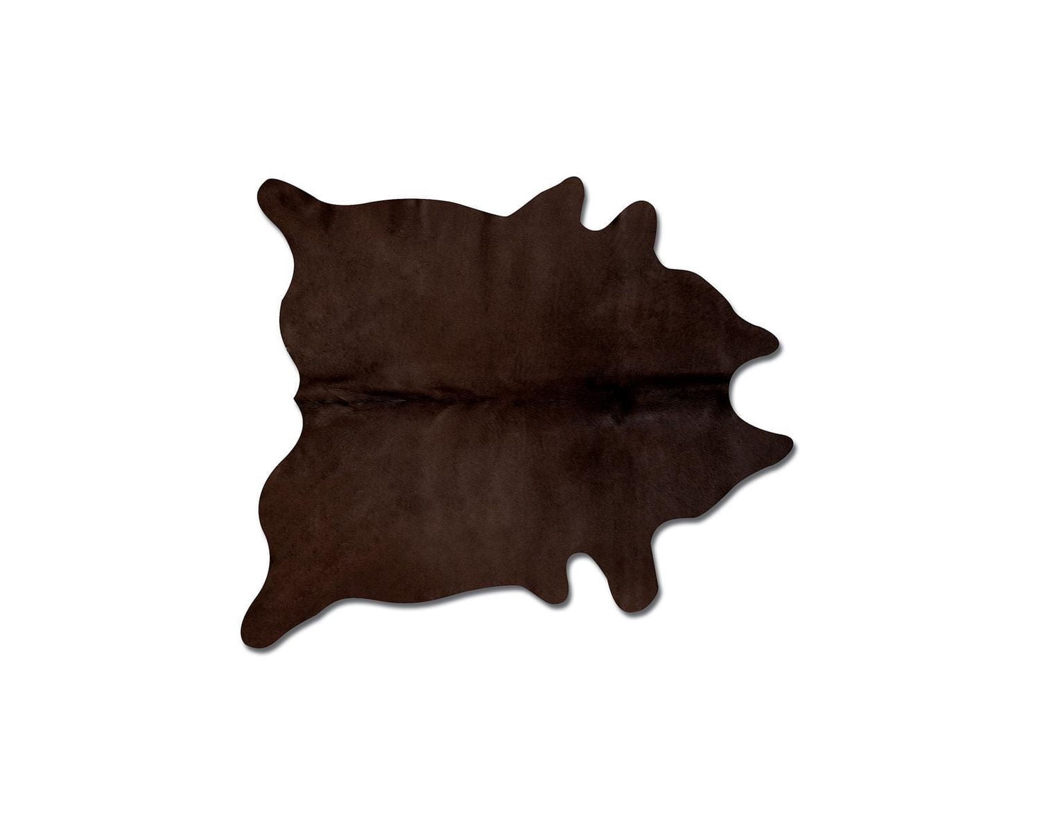 tapis geneva en peau de vache