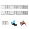 thumbnail image 4 of 5 Strips Adhesive 5-10g Wheel Weight For Cars Motorcycles Atvs And Suvs Stick- Weights For Improved Stability And Reduced Vibration, 4 of 8