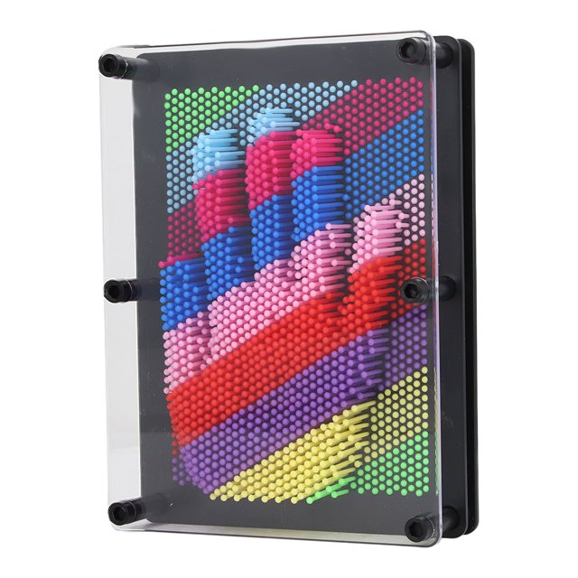 D Pin Art Toy,3D Pin Art Toy Needle Board Toy Sculpture Needle Art Toy Streamlined Design