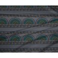 thumbnail image 4 of oneOone Polyester Lycra Fabric Leaves|Floral & Paisley Block Printed Craft Fabric BTY 56 Inch Wide, 4 of 4