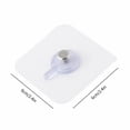 thumbnail image 3 of Clearance! Adhesive Hooks Heavy Duty Wall Hooks for Hanging Wall Hangers Without Nails 2 In 1 Screw Sticker for Wall Mount Shelf Waterproof Rustproof for Kitchen Bathroom Home Office Multi-Color, 3 of 8