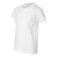 thumbnail image 2 of Bella Canvas T-Shirt Jersey à Manches Courtes 3001Y, TG, Blanc, 2 of 3