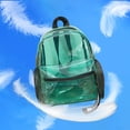 thumbnail image 1 of Back to School Supplies Deals! LSLJS Clear Backpack Transparent Packet No Water PVC School Bag Student School Bag Travel Beach Bag Outdoor School Bag Travel Backpack, 1 of 8