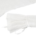 thumbnail image 4 of Women Pleated Shirt Long Sleeve Deep V Neck Ruffle Summer Tops, 4 of 6