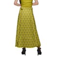 thumbnail image 4 of Moomaya Jupe Longue Imprimée pour Femmes Jupe Portefeuille Longue Filles Tenue Décontractée Vêtements, 4 of 6
