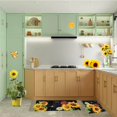 thumbnail image 4 of Binwennn 5 X 7 Rug Sunflower Kitchen Mat Small Fresh Garden Atmosphere Kitchen Floor Mat Entry Door Mat Dirt Foot Mat, 4 of 8