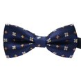 thumbnail image 1 of Men Colorful Pattern Formal Necktie Adult business bowtie Wedding Male Business Meeting Wedding Polyester Yarn Bowtie, 1 of 7