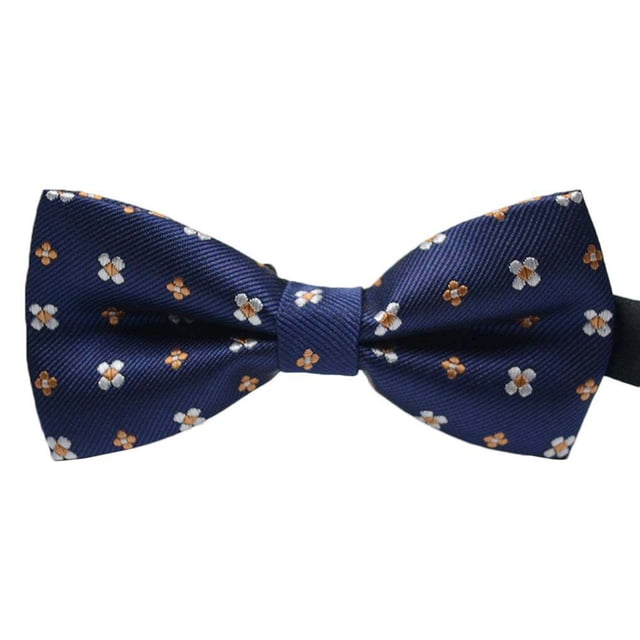Men Colorful Pattern Formal Necktie Adult business bowtie Wedding Male Business Meeting Wedding Polyester Yarn Bowtie