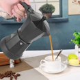 thumbnail image 3 of Moka Pot, Electric Espresso Maker 300ml Portable  For Office For Home, 3 of 8