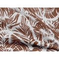 thumbnail image 5 of oneOone Rayon Brown Fabric Tropical Palm Tree Sewing Material Print Fabric By The Yard 56 Inch Wide, 5 of 5
