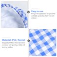 thumbnail image 3 of KAKOWELY 1 Set Picnic Table Accessories Blue and White Plaid Water Resistant for Outdoor Fun, 3 of 6