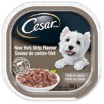 Cesar Filets in Sauce New York Strip Flavour Soft Wet Dog Food