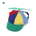 thumbnail image 4 of Chapeau d'Hélice pour Animaux de Compagnie Coloré Mignon Résistant au Soleil Adorable Respirant Respirant Réglable Été Décoratif Casquette de Baseball en Plein Air Fournitures Vert, 4 of 9