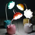 thumbnail image 3 of MesaSe Flower Shaped Eye Protection Lamp Portable Led Night Light With Pen Case For Study Travel Kids Gift, 3 of 11