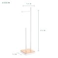 thumbnail image 3 of Grande Réserve de Rouleau de Papier Premium et Support, Accent Bambou, 1,4 kg, Blanc Mat, 3 of 9