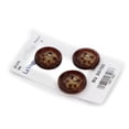 thumbnail image 2 of LA VOGUE 4-Hole brun bouton, 23 mm (0.91 in), 2 of 3