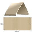 thumbnail image 2 of BotaniNest Swing Set Replacement Tarp Playground Replacement Playground Tarp Replacement Outdoor Swing Covers Rainproof Awning For Playset 52x90 Inches, 2 of 4