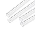 thumbnail image 1 of Unique Bargains Tuyau Acrylique Transparent Rigide Tube Rond 10 mm ID 12 mm OD 14 Pieds pour Lampes et Lanternes, Système de Refroidissement par Eau 4 Pcs, 1 of 6
