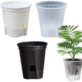 thumbnail image 4 of Mosiee Self-Watering Plastic Garden Pots - 10 Pack With Drainage & Modern Design!, 4 of 4