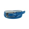 thumbnail image 2 of CTM® Ceinture Mince en Cuir pour Robe, Lot de 2, 3/4 Po, Noir + Couleur (Femmes), 2 of 4