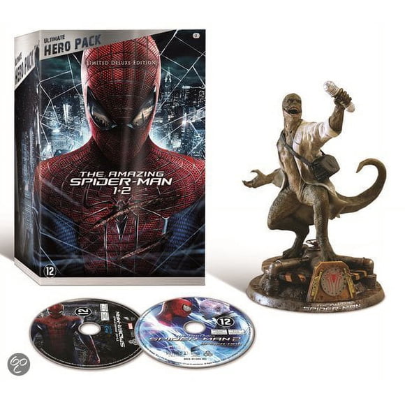 The Amazing Spider-Man 1+2 Édition Limitée de Luxe plus Figurine de Lézard [ Blu-Ray, Importation Reg.A/B/C - Netherlands ]