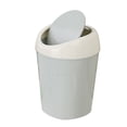 thumbnail image 2 of Meitianfacai Mini Trash Can with Swing Lid, Small Desk Trash Can, Plastic Garbage Can for Countertop Coffee Bar Office Mini Wastebasket Bathroom Trash Can Kitchen Trash Can, 2 of 3