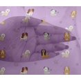 thumbnail image 3 of oneOone Viscose Chiffon Fabric Grass & Puppies Dog Printed Craft Fabric BTY 42 Inch Wide, 3 of 4