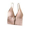 thumbnail image 1 of Diconna Soutien-Gorge Côtelé Sans Manches à Fermeture Éclair pour Femmes, 1 of 7