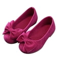 thumbnail image 3 of 2025 Filles Couleur Unie Filles Chaussures pour Enfants Nœud Mary Jane Robe Enfants Chaussures de Tennis Enfants Chaussures Compensées pour Enfants Grandes Filles Chaussures de Tennis Taille 2 Chaussures pour Enfants, 3 of 6