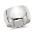 thumbnail image 1 of Mens Sterling Silver 12mm Wedding Band Ring, 1 of 5