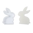 thumbnail image 1 of AKEGAMN Cute Rabbit Scented Candle Silicone DIY Plaster Animal Ornament Scented Wax Valentine's Day Scented Wax Making, 1 of 7