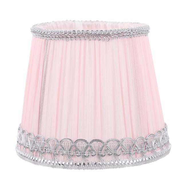 Miangastore Pleated Light Cover Replacement Accessory Chiffon Lampshade Light Shade Decor