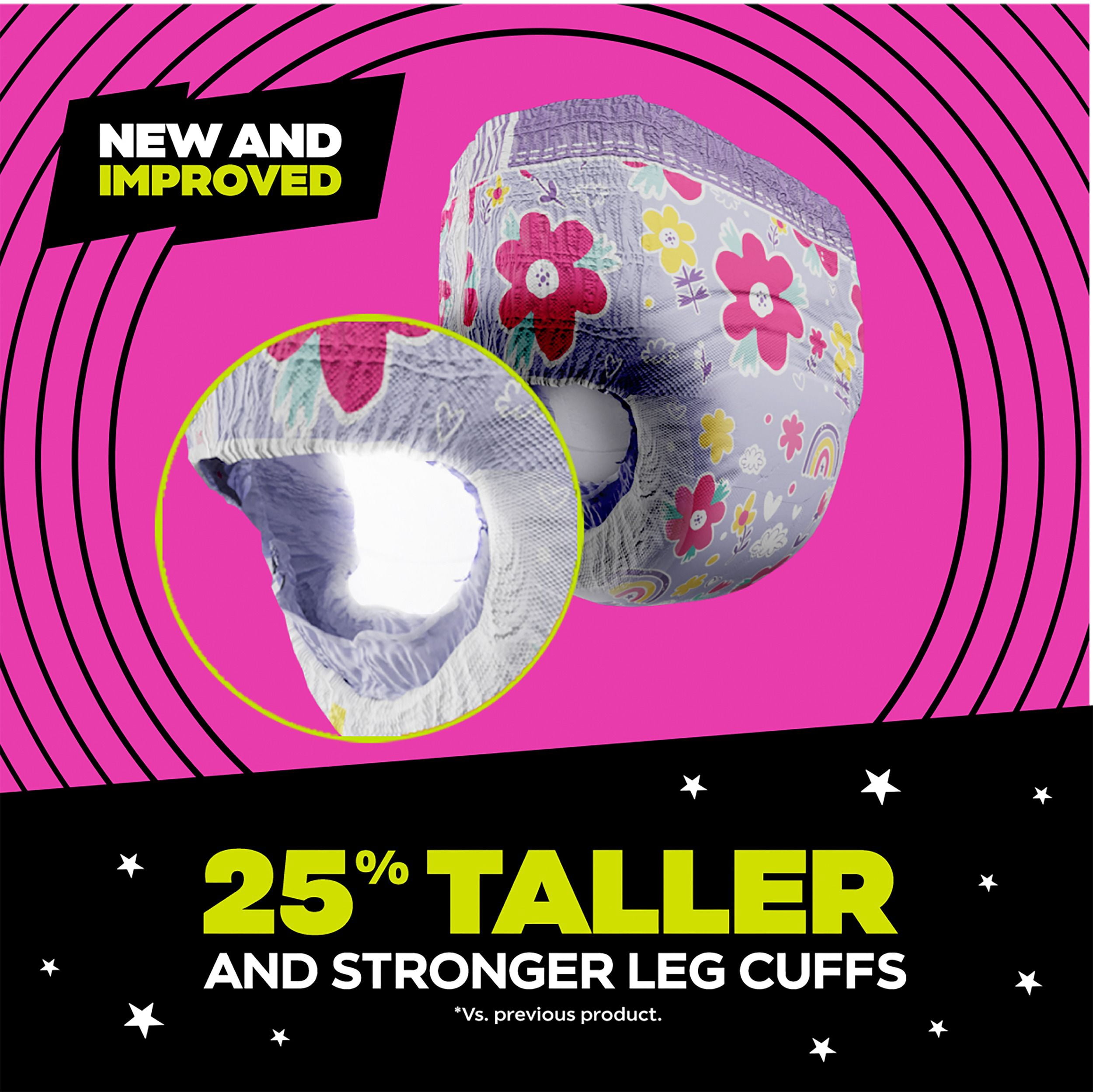 Sous-vêtements de nuit pour l’énurésie Ninjamas pour filles, taille P/M (17 à [38 à 70 lb])