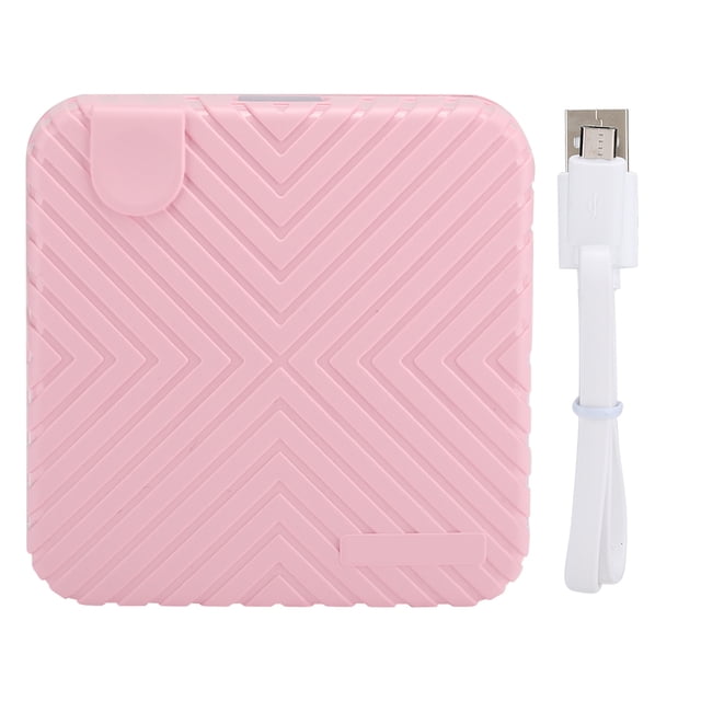 Imprimante Thermique Portable à Résolution 203 Dpi, Imprimante Photo 58 mm, Dix Méthodes d'Impression Robustes et Durables pour / /IOS Blanc, Rose, Bleu