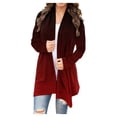 thumbnail image 1 of Pntutb Manteaux Grande Taille pour Femmes Mode Été Hiver Imprimé Manches Longues Cardigan, 1 of 5