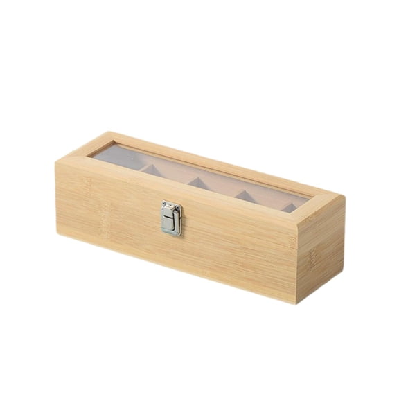 hengtong Organisateur de Rangement pour Thé en Bois Support pour Dosettes de Café Durabilité Décoratif de Qualité Supérieure avec 30x10x9cm