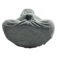 thumbnail image 4 of Ornement de Jardin Bouddha Assis Pierre en Résine Effet Zen Statue Extérieur Intérieur, 4 of 10