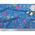 thumbnail image 2 of Soimoi Poly Georgette Fabric Artistic Flower Print Sewing Fabric Yard 42 Inch Wide, 2 of 3