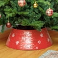 thumbnail image 2 of HOMCOM 26" Christmas Tree Collar Xmas Tree Round Ring Skirt Holiday Decor, 2 of 10