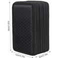 thumbnail image 4 of Big Pencil Case Large Capacity Pencil Bag 3 Compartment Pen Case Pouch, 4 of 4